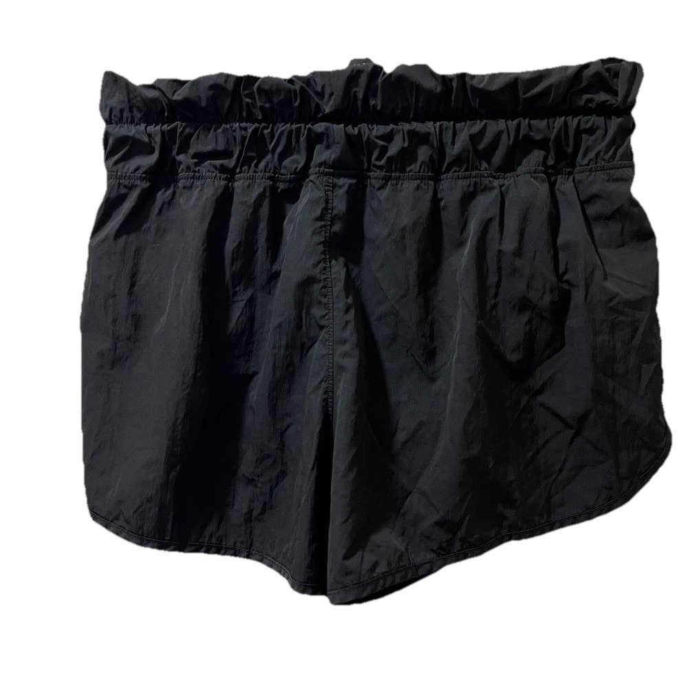 Yogalicious Radiant Commuter Short Womens XS Black Paperbag Waist Athletic Lined